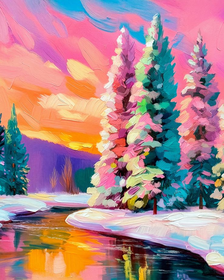 Christmas Acrylic painting Zurich.jpg
